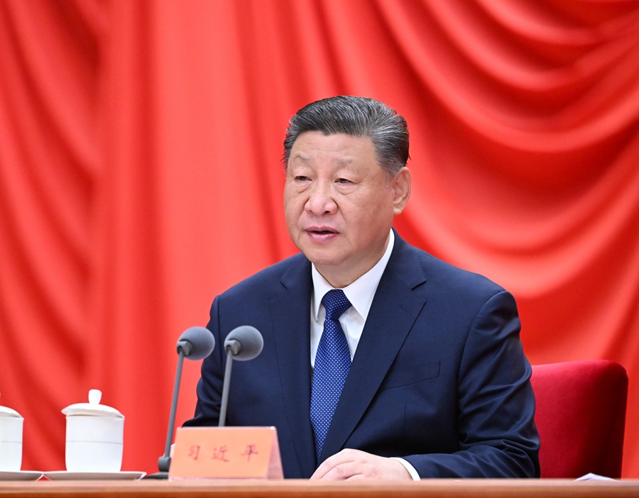 ??1月6日，中共中央總書記、國(guó)家主席、中央軍委主席習(xí)近平在中國(guó)共產(chǎn)黨第二十屆中央紀(jì)律檢查委員會(huì)第四次全體會(huì)議上發(fā)表重要講話。